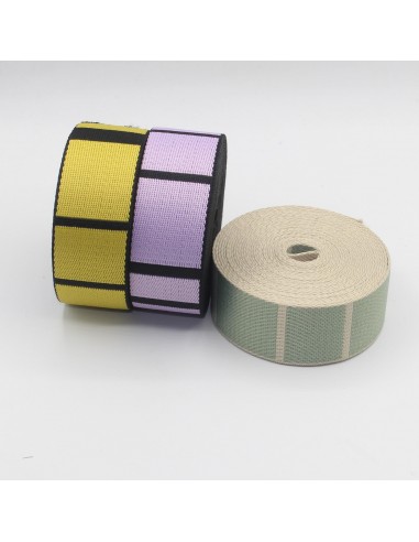 Vertical Stripes Webbing 40mm RUB3528 outlet