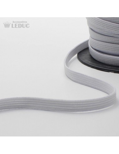 100 METRES - 10mm  WHITE or BLACK KNITTED Elastic en linge