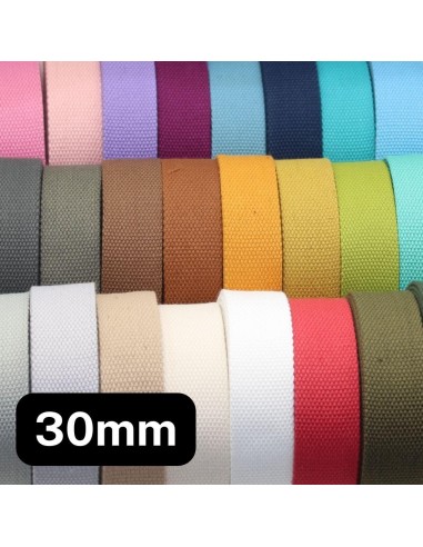 30mm Heavy Cotton Webbing RUB1911 50% de réduction en Octobre 2024