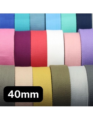 40mm Heavy Cotton Webbing RUB1911 acheter