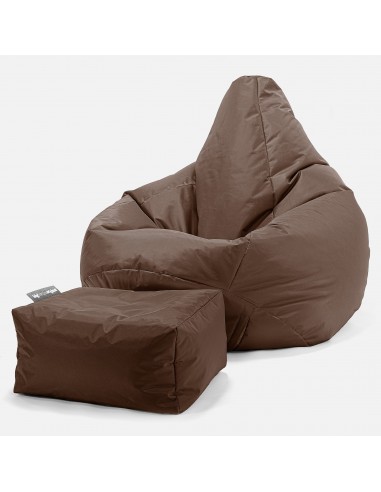 Pouf Poire Gamer - SmartCanvas™ Marron À commander