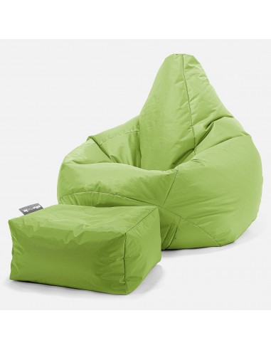 Pouf Poire Gamer - SmartCanvas™ Vert Acide Toutes les collections ici