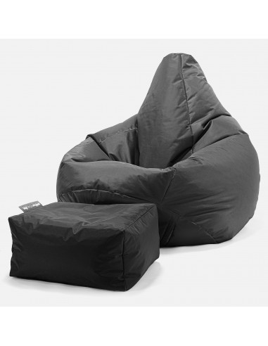 Pouf Poire Gamer - SmartCanvas™ Noir d'Europe débarque