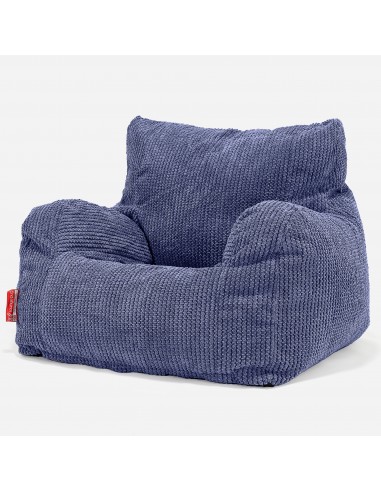 Joséphine Pouf Fauteuil Design - Pompon Violet solde