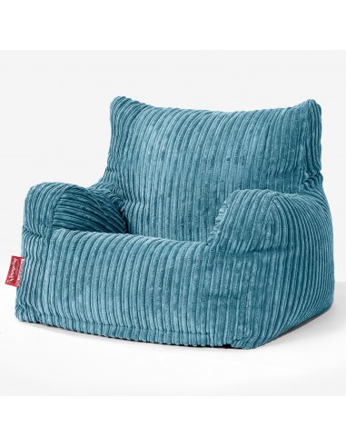 Joséphine Pouf Fauteuil Design - Côtelé Mer Égée Le MVP de beaucoup